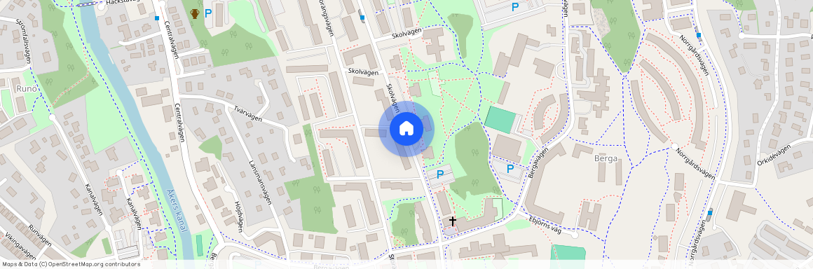 Söra Skolväg, Åkersberga