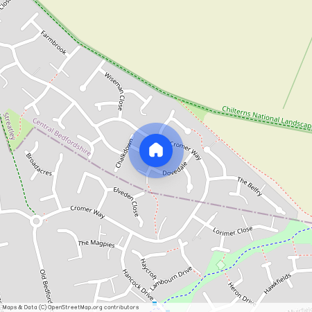 Dovedale, Luton, Bedfordshire, LU2