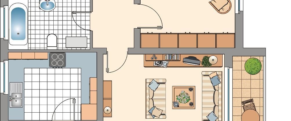 Demnächst frei! 3-Zimmer-Wohnung in Velbert Langenberg - Bosfeld - Photo 1