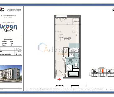 F 1 neuf de 22.25 m² - Photo 2