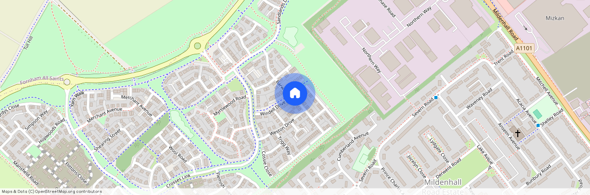 Barwick Avenue, Bury St Edmunds, IP32