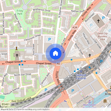 St. Mary Street, Salford, Greater Manchester, M3
