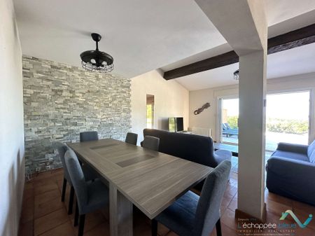 Villa climatisée pour 12 personnes avec piscine chauffée et vue mer à La Londe-Les-Maures - Photo 4