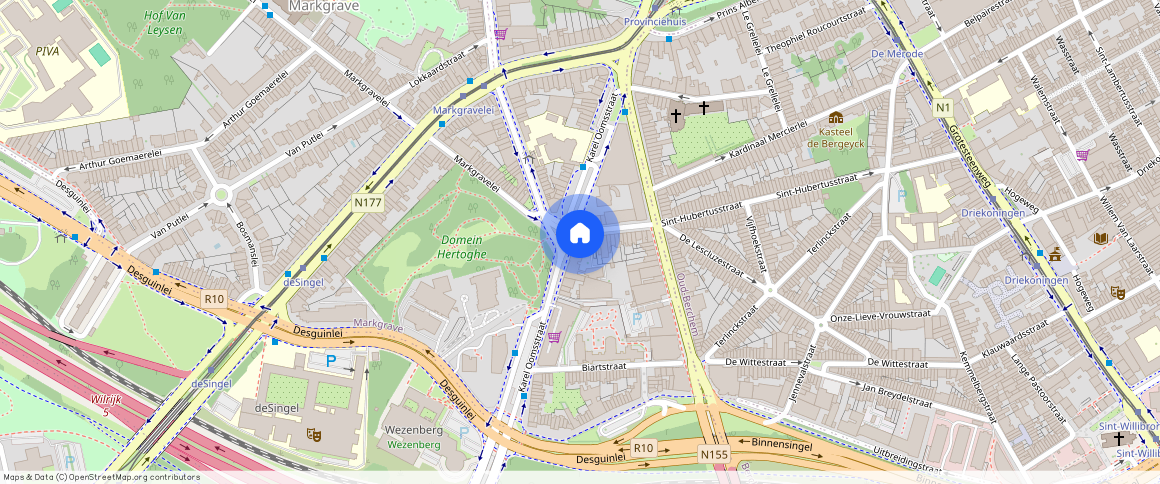 Doornelei **, bus 22 - 2018 Antwerpen