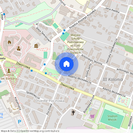 ul. Ogrodowa, Knurów, gliwicki, śląskie