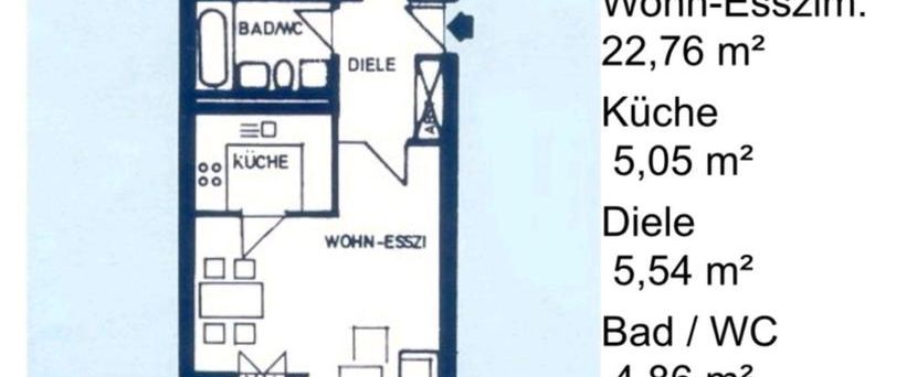 2,5 Zimmer Wohnung Mannheim E7 - Photo 1