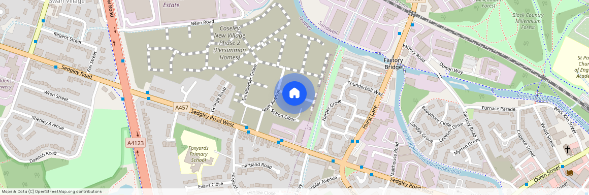 Coseley New Village, Tipton, DY4