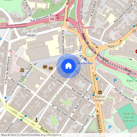 Rue D'italie, 2, A, 6000, Charleroi