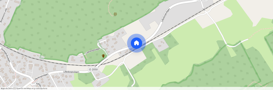 Lilleskogsvägen, Vargön