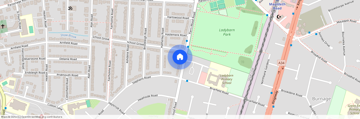 Parrs Wood Road, Ladybarn, Manchester