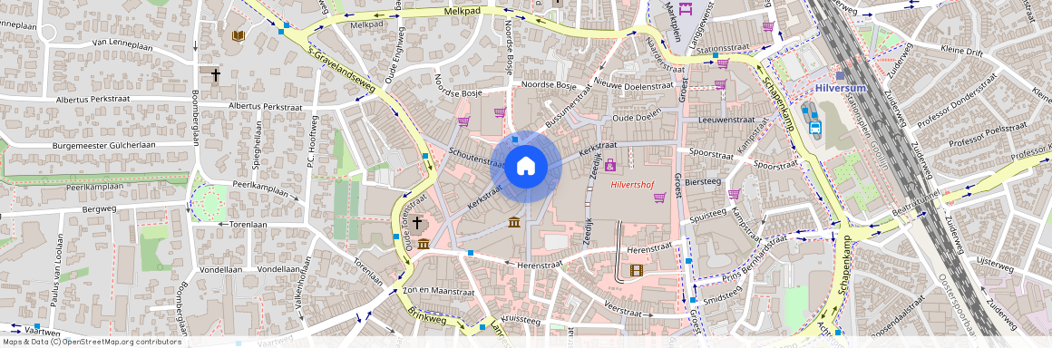 Langgewenstbuurt, 1211 CR, Kerkstraat, Hilversum