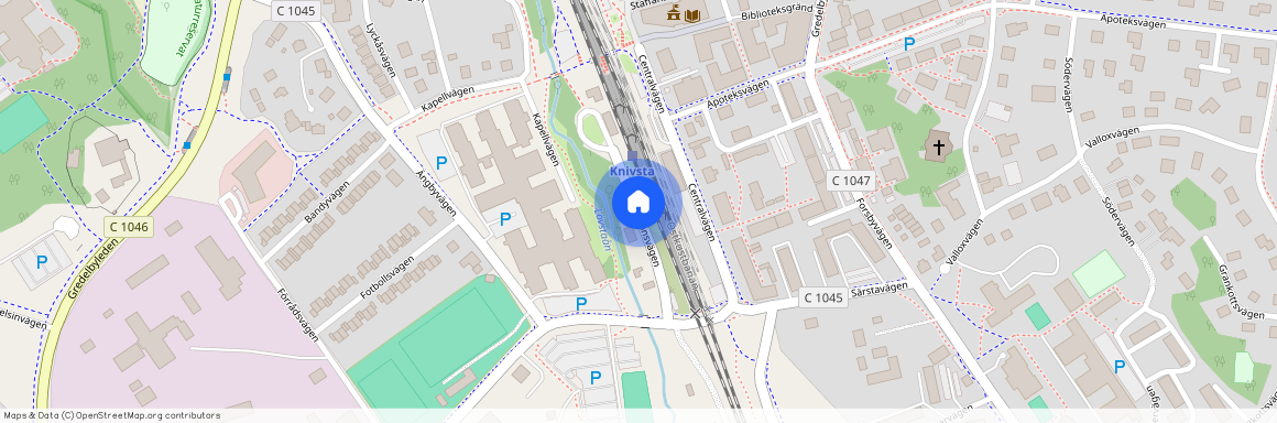 Stationsvägen, Knivsta