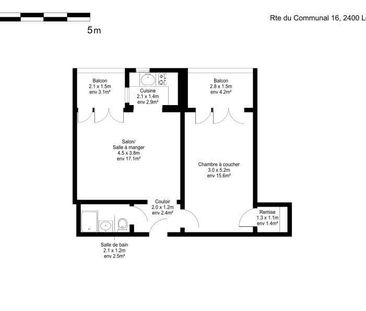 2 Zimmer, 43 m², EG - Photo 4