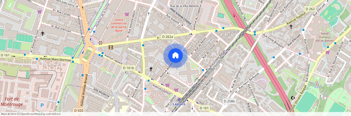 Avenue Jeanne d'Arc, Francja, Arcueil