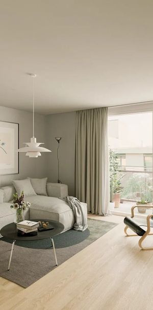 Modern 3.5-room attic apartment in Basel - Foto 1