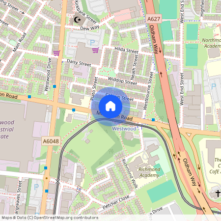 Middleton Road, Oldham, Greater Manchester, OL9