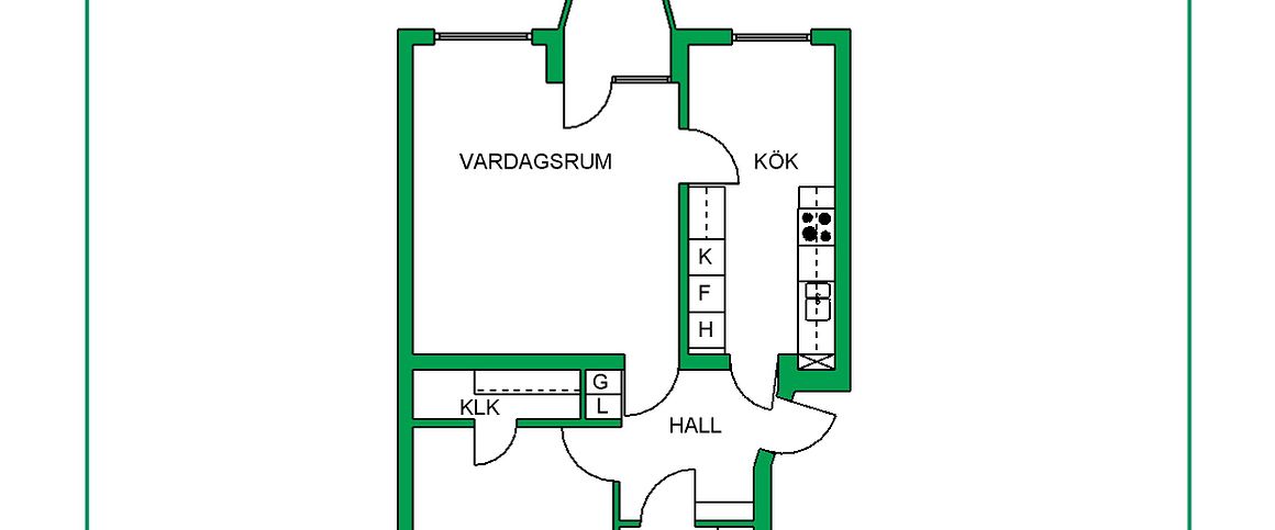 Riddaregatan 2 C - Foto 1