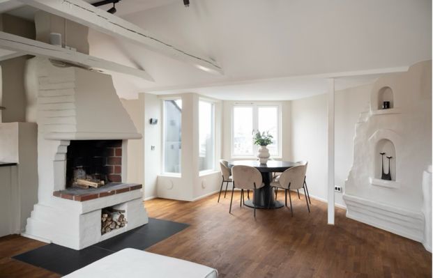 Exklusiv vindsvåning på bästa adress på Östermalm! - Foto 1