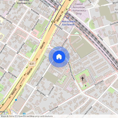 Marysin Wawerski, Wawer, Tytoniowa, Warszawa