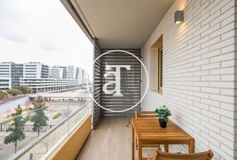 Apartment for rent with 2 bedrooms, studio and terrace in Badalona