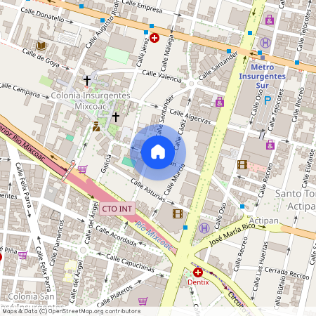 Calle Actipan, Colonia Insurgentes Mixcoac, 03920 Mexico City, CMX, Mexico