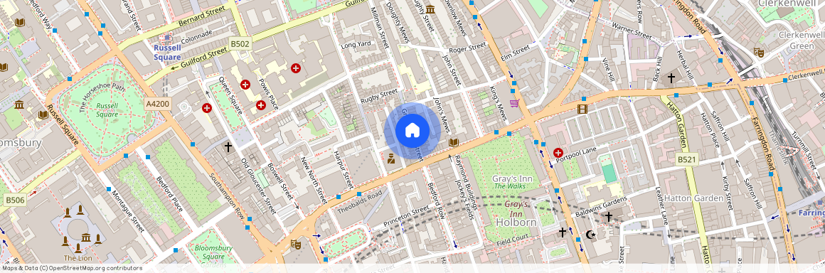 Great James Street, Bloomsbury, London, WC1N 3HB