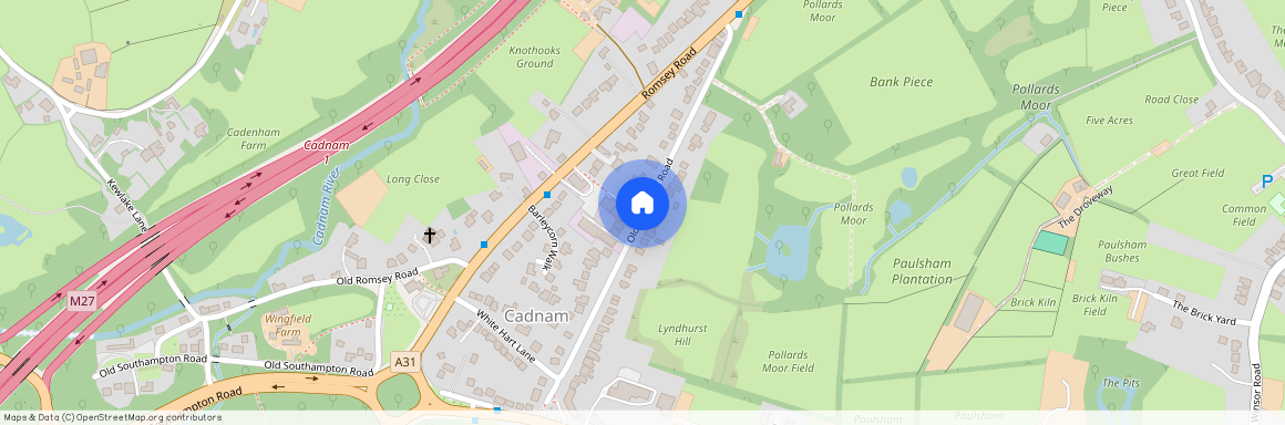 Old Lyndhurst Road, Cadnam, Southampton, Hampshire, SO40