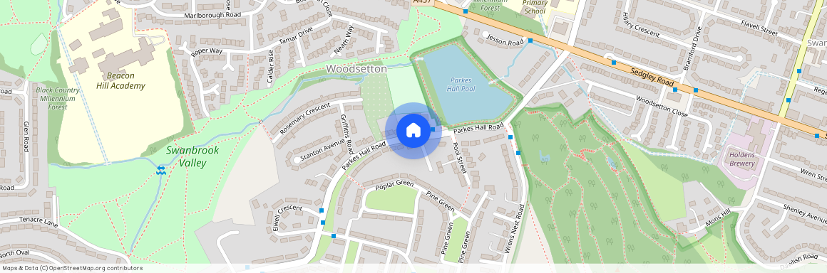 Parkes Hall Road, Dudley, West Midlands