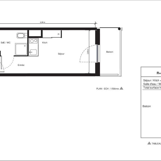 Location Appartement 1 pièce 18m² NIMES 30000 - Photo 2