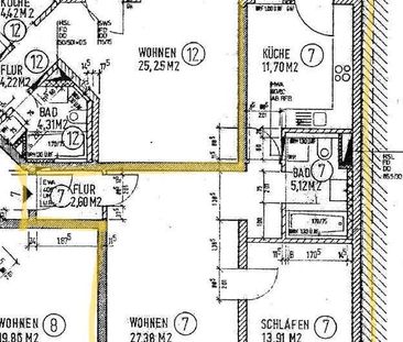 2 Raumwohnung mit Balkon + Aufzug im Herzen von Chemnitz! - Foto 3