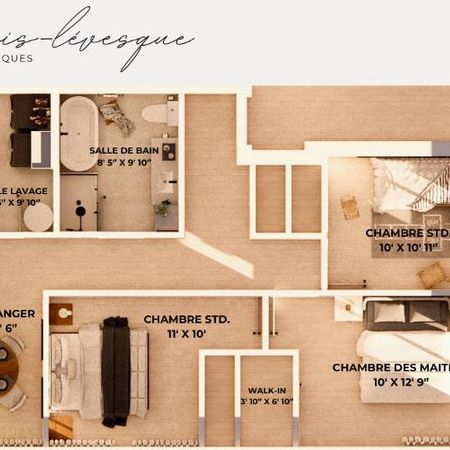 5 1/2 à louer, Otterburn Park, Carré Louis-Lévesque, construction neuve, borne électrique - Photo 3