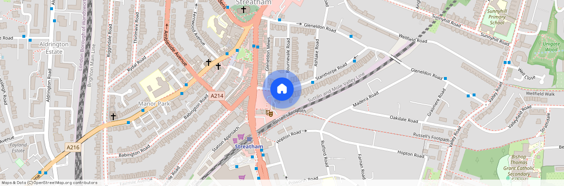 Stanthorpe Close, SW16, Sthanthorpe Rd