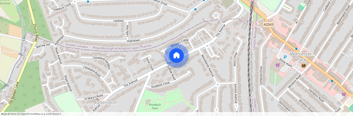 The Avenue, Worcester Park, KT4 7HD