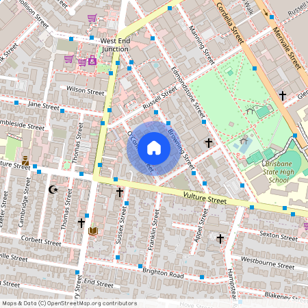 6/14 O' Connell Street, West End QLD 4101