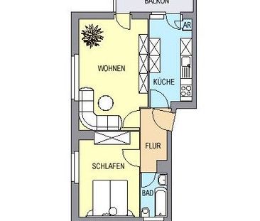 2-Zimmer Wohnung in der Waldsiedlung - Photo 3
