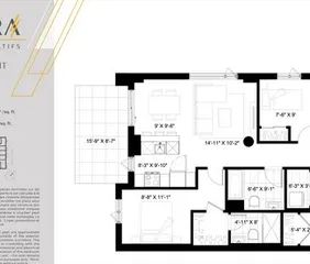 3 rooms apartment of 29m² in Montreal - Photo 1