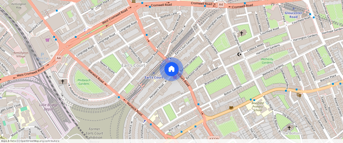 ** Earls Court Road, London, SW5 9AD