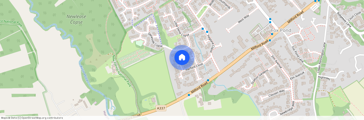 Harford Close, Pennington, Lymington, Hampshire, SO41