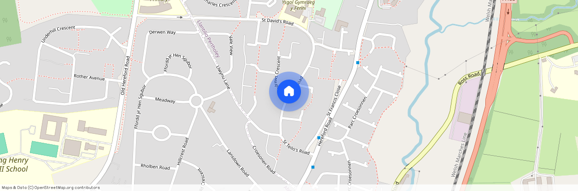 St. Teilos Road, Abergavenny