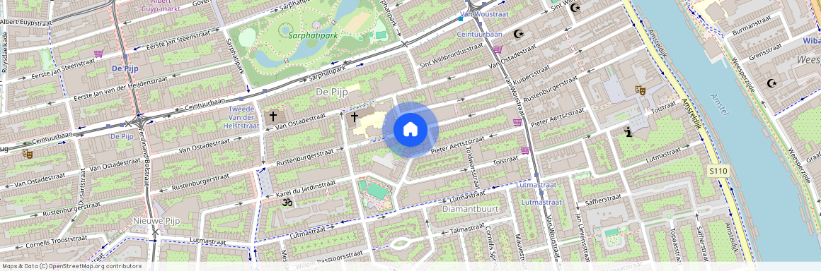 Rustenburgerstraat 221-3, Van der Helstpleinbuurt, 1073GA, Amsterdam