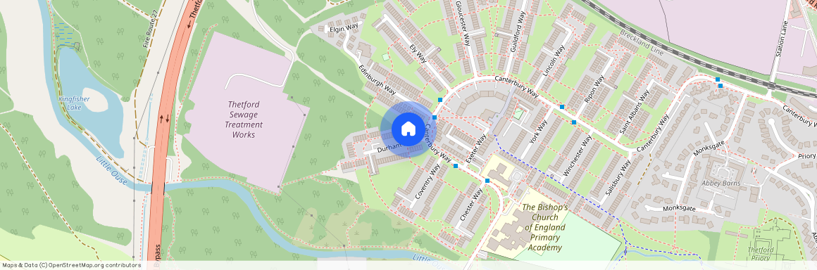 Durham Way, Thetford