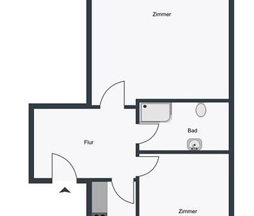Charmante 2-Zimmer-Wohnung zu vermieten: ideal für Studenten, Paare oder Singles - Photo 4