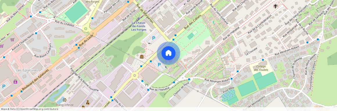 Rue des Crêtets 141, 2300 La Chaux-de-Fonds