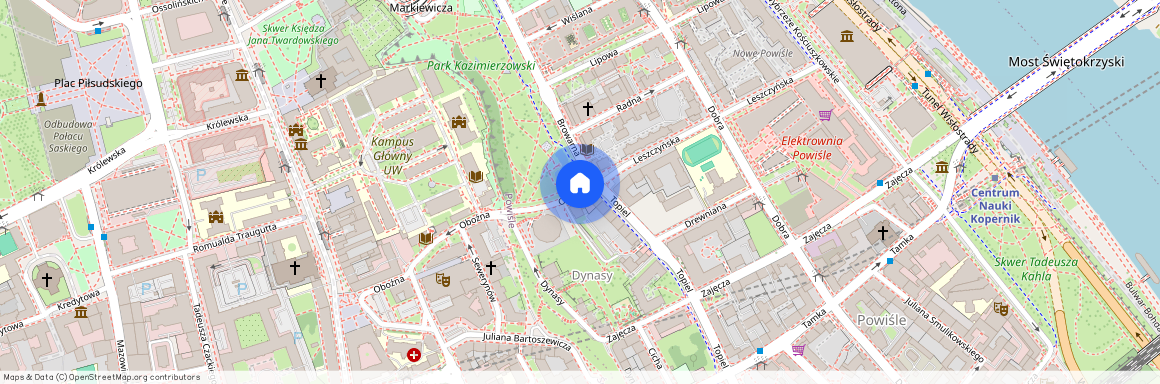 ul. Oboźna, Powiśle, Śródmieście, Warszawa, mazowieckie