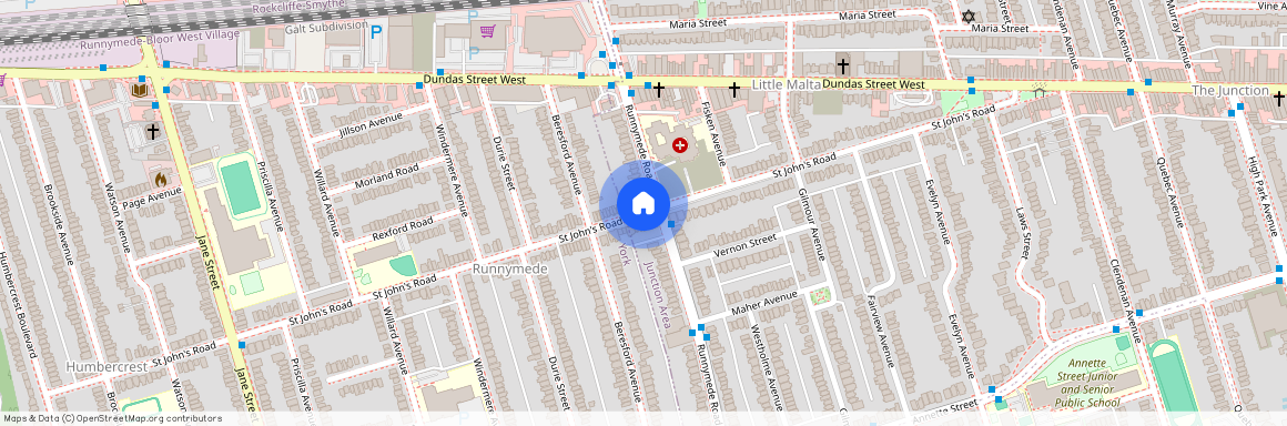 Saint Johns Road, Toronto