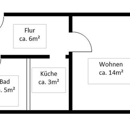 1 Raum-Wohnung mit Aufzug - Photo 3