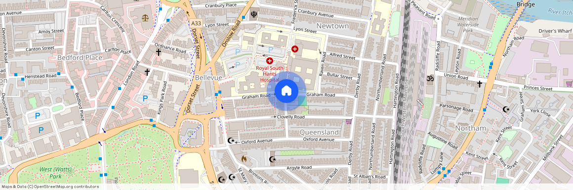 Graham Road, Southampton, SO14