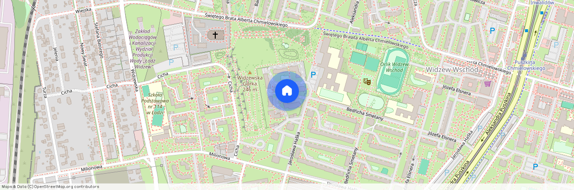 ul. Abrama Koplowicza, Widzew Wschód, Widzew, Łódź, łódzkie