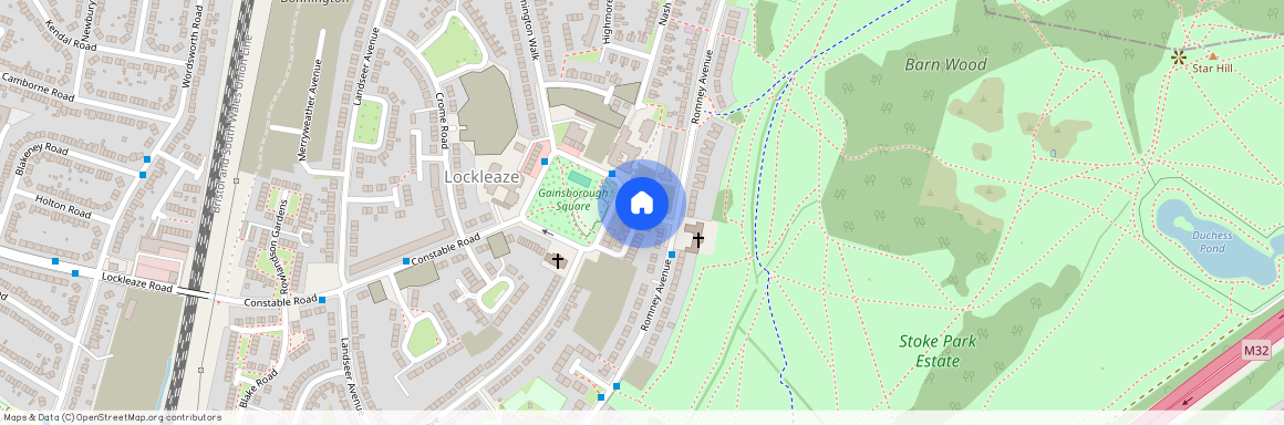 Cameron Walk, Bristol, BS7