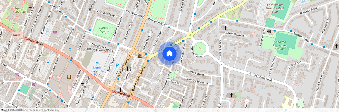 Portland Place, Cheltenham, Gloucestershire, GL52